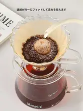 Mongdio V60コーヒーフィルターカップ【ハンドドリップ用・シェアポット・漏斗タイプ】