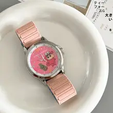 腕時計ベルト シリコン マグネット式 ループ付き アニメキャラクター