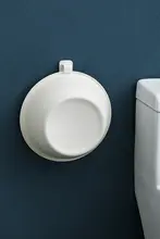 洗面器用壁掛け収納フック【穴あけ不要・バスルーム用・洗面台整理】