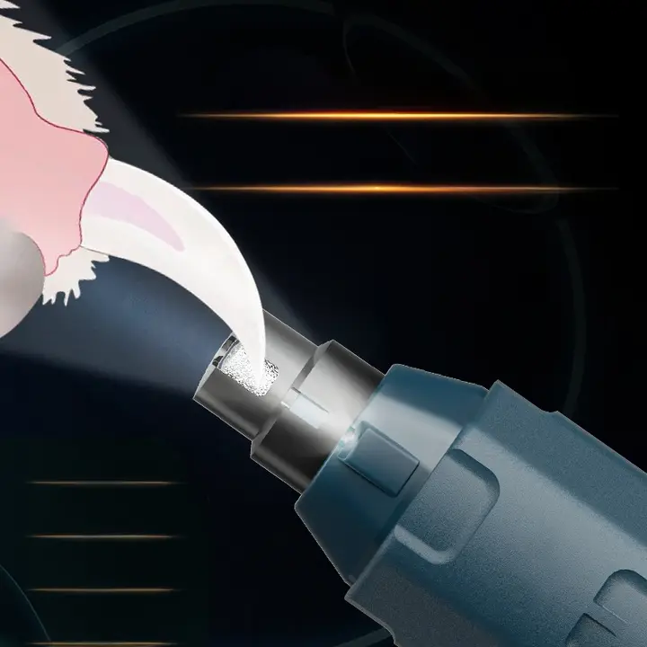 大容量ペット用爪切り器【犬用・白鹅绒・爪磨き機能付き】