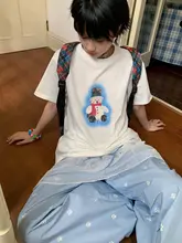 MeihaoStore 網状素材と爪印デザインのカジュアル工事パンツ【レイヤードスタイル】