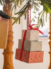 クリスマスギフトボックス【装飾用・シーンセッティング・クリスマスツリー用・雰囲気作り】