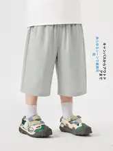 男の子用 夏用カジュアル七分丈パンツ【涼感素材・薄手】