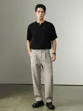 高級感あるビジネスカジュアルパンツ【涼感・ストレートシルエット】