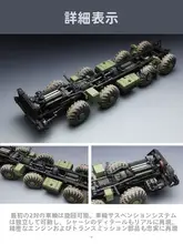 ロシアの遠距離ロケットランチャー【9A522竜巻・模型・スケールモデル】