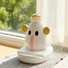 かわいいカートゥーンゴーストスマホスタンド【デスクトップ装飾・クリエイティブデザイン】