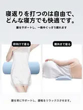 OSEAGLE 快適な睡眠をサポート！腰用まくら【腰椎サポート・記憶フォーム】