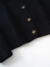 100%コットンカーディガン【レディース・ラウンドネック・厚手・ゆったりフィット】