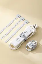 多用途シリコン結束バンド【データケーブル・ネットワークケーブル用・家庭用整理】