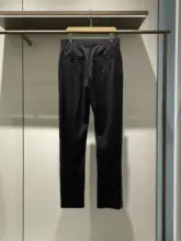 ビジネスシーンに最適！ウール製 メンズスーツパンツ【中高腰・春秋用・深めのポケット】