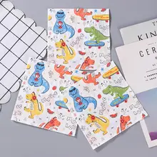 恐竜プリントカラー紙ナプキン【カートン誕生日パーティー・個性的な装飾用】