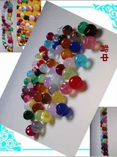 半透明ビーズデザインボタン【アンティークスタイル・女性用・着物やセーター用】