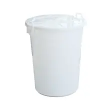 大容量プラスチック水桶【フタ付き・厚手・家庭用・洗車用】