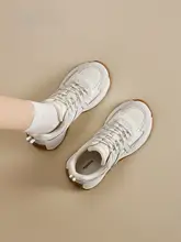 通気性のある厚底デザイン スポーツシューズ【リラクシング・女性用】