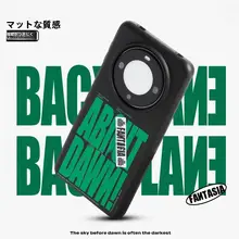 シンプルでスタイリッシュなスマートフォンケース【マット仕上げ・個性的なデザイン・防衝撃・ブラック】