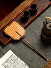 竹製ミニ扇子【手作り・涼炉扇・茶道用品】