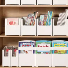 子供用絵本収納ボックス【デスク用・オックスフォードスタイル・ブックスタンド付き】