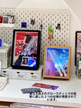 ペンライトケース サイリウム 収納 アイドルグッズ ライブグッズ 防塵 展示ケース DIY 写真立て