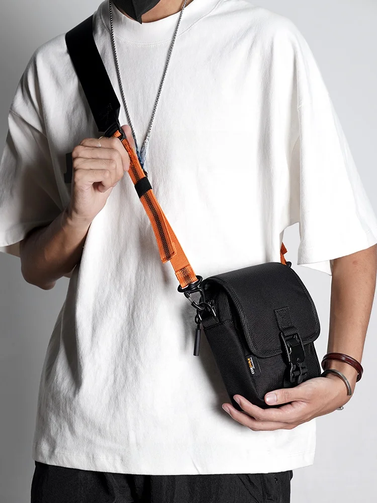 CORDURA製バリスティックナイロン スリング小型バッグ：every day carry に最適な軽量防水ポーチ