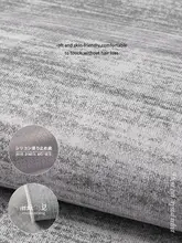 リビングルーム用カーペット【モダンデザイン・ブラック・耐汚れ・高級感】