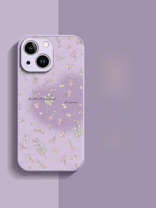 花柄デザインのiPhoneケース【全包型・防摔仕様・高級感】