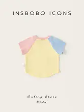 女の子用 半袖Tシャツ【夏用・ファッショナブル・ベビー用】