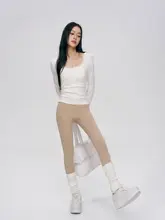 高腰ヨガパンツ【極上の柔らかさ・シンプルデザイン・フィット感抜群】