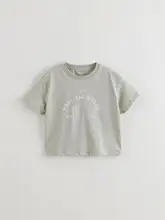 涼感透湿の男児用レトロスタイル野球半袖Tシャツ【夏用】
