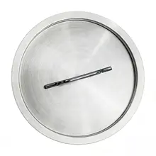 特厚304ステンレス鋼製 丸型鍋蓋【厚手・平面タイプ・鍋用】