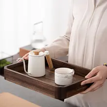 ウォールナット製の多段引き出し収納ボックス【テーブル用・普洱茶・茶具収納】