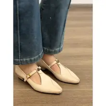 牛革製 アンクルストラップの浅口ハイヒール【ブラック・フラワーリボン・レトロデザイン・太ヒール】