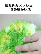 キッチン用スポンジクロス【油汚れ落ちやすい・掃除用・多機能】