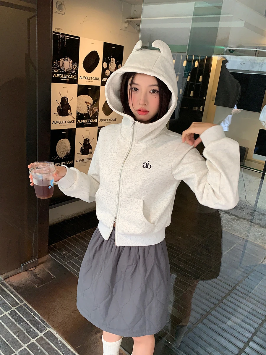 黒パーカー レディース おしゃれ どう選ぶ？小悪魔デザインが話題の加绒パーカーで解決する日常の悩み