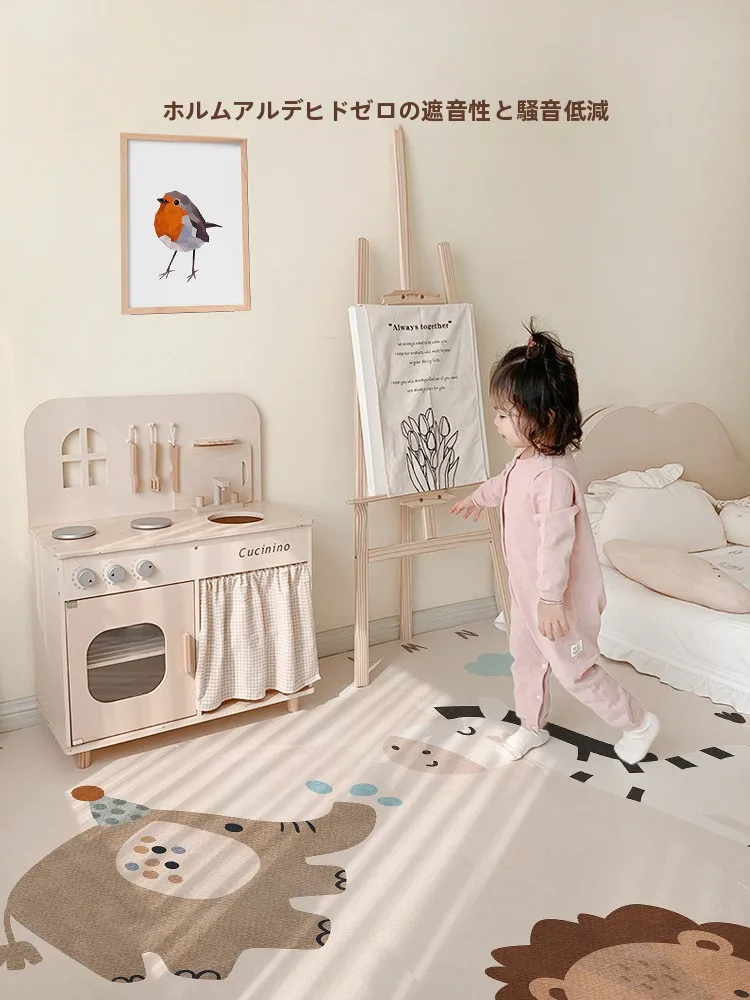 子供部屋のラグを「おしゃれ」に選ぶには？静之沁のカートンデザインラグが解決する3つの悩み