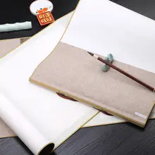 宣紙製の工筆画掛軸【毛筆・フラワーデザイン】