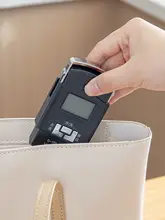 高精度ポータブル電子はかり【家庭用・軽量・フック付き】