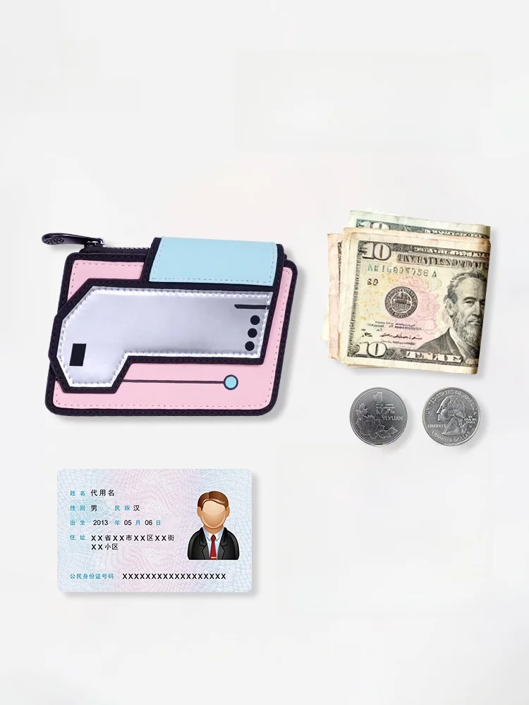 二次元デザインの多機能カードホルダー：かわいいデザインと男女共通の実用性を実証