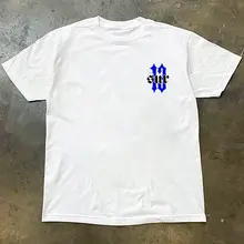 アメリカンスタイルのビッグシルエットTシャツ【コットン・ラウンドネック・短袖】
