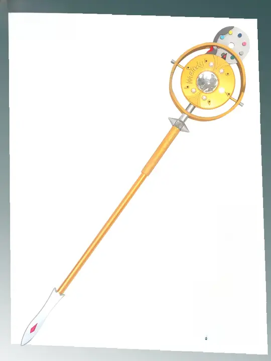 コスプレ衣装 麦克風杖【道具武器】