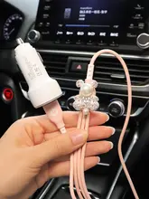 車載充電器 スマートフォン 高級 1対3データケーブル スーパー急速充電