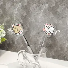 アクリル製 旅行用歯ブラシ収納ホルダー【防塵カバー・可愛いデザイン・歯ブラシキャップ】