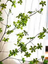 リアルな人工植物！吊り下げ用グリーンマツリカ【インテリア装飾・リビング用】