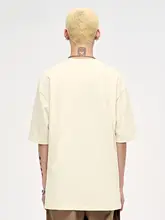 シンプルなデザインのメンズ半袖Tシャツ【夏用・コットン素材】
