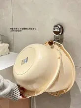 穴あけ不要の強力承重バスルーム用ステンレス製洗面器吊り下げフック