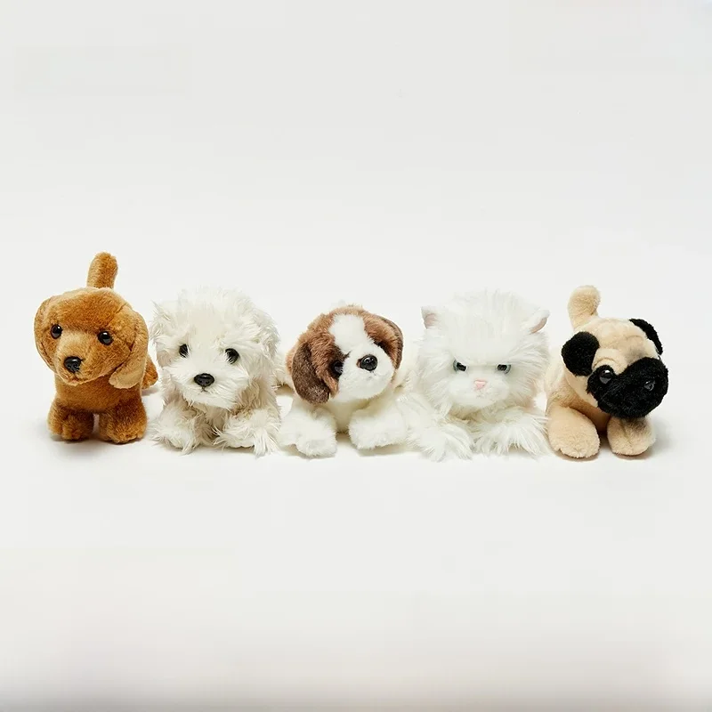 かわいいデザインの野生犬ぬいぐるみ：趣味・創造的な毛並みで楽しめる公仔
