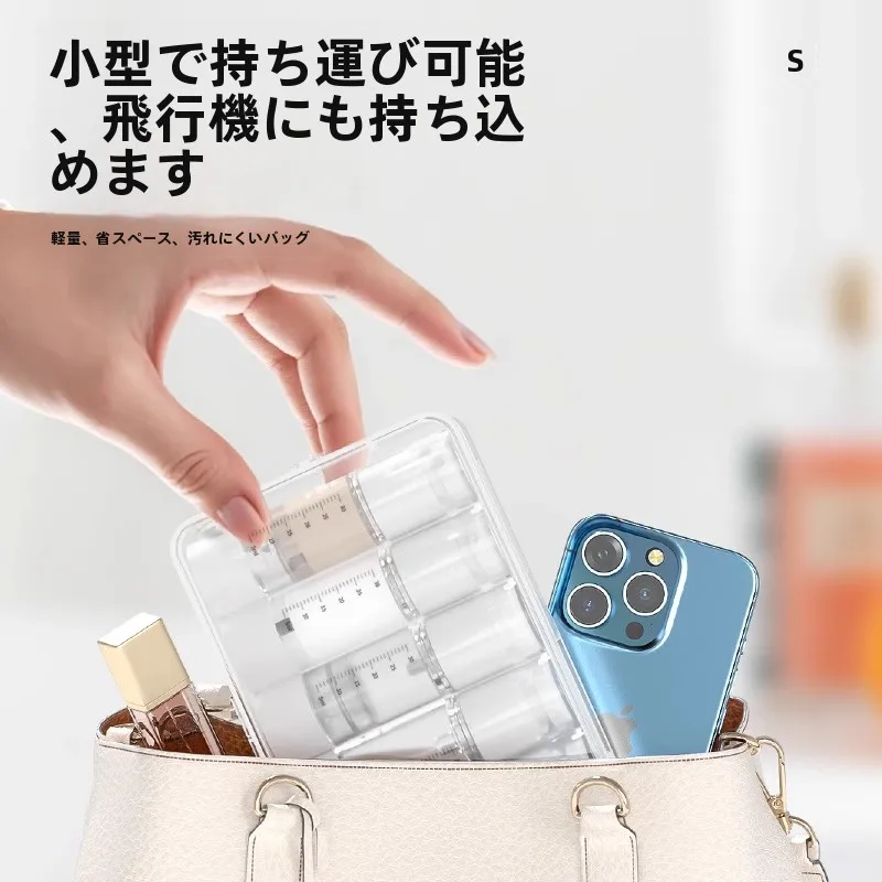 ポータブル真空分装ボトル：旅行や飛行機での化粧品使用に最適な30mL・50mLサイズのスプレーボトル