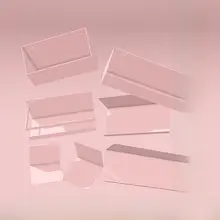 金属製ピンクパープル穴あけ不要マグネット収納アクセサリーラック【おしゃれなディスプレイ用】