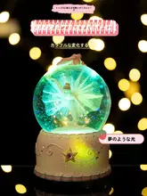 回転するバレリーナの音楽ボックス【クリスタルボール・雪舞う・子供用誕生日ギフト】