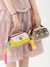 可愛い女の子用学生向け手提げ筆入れ【大容量・多機能・仕分け収納】
