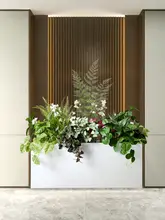 インテリア用フェイクグリーンアレンジメント【花箱・レストラン用仕切り・ディスプレイ装飾】